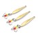 Vertical "Yaman" Malek with a tee, size 28 mm, 1.3 g, brass color