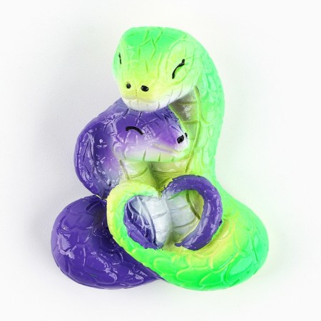 New Year's magnet "Snakes" for the New Year, 4.8 x 5.5 cm-1