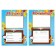 Portfolio for elementary school Brauberg, 16 sheets: title sheet, content, 14 sections "I and School"