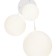 Suspension lamp Maytoni Mod321PL-03W, 3CHE14, 40W, 40x40x222.5 cm, white color