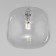 Suspended lamp with a glass ceiling Jar, 3W, G4, 16x16 cm
