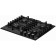 Hon surface Delvento V60V41B011, gas, 4 burners, black