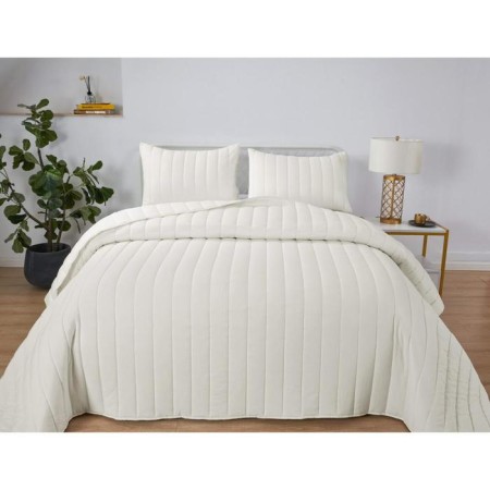 A set with a veil "Michael", size 230x250 cm, 50x70 cm - 2 pcs, color cream-3