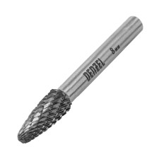 Borfraz on metal Denzel 72042, carbide, parabolic, type-F, 8 mm