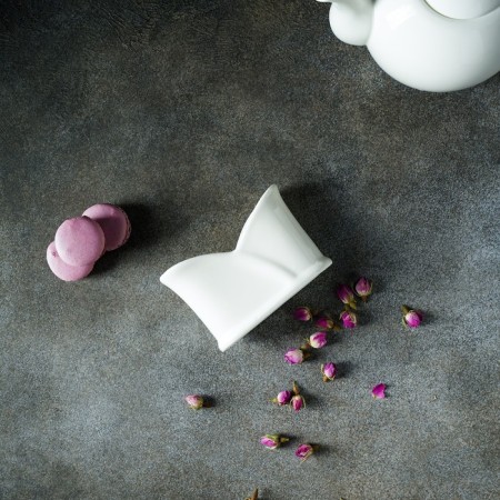 Porcelain napnage magistro "Classics", 11.5 × 5 × 8 cm, white color-7