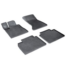 Rubber rugs ’grid’ for Mercedes-Benz S-Class W220 4Matic, 1998-2005