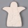 Christmas tree decoration for coloring "Angel with stars", with a suspension