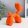 Souvenir Polystone "Air Ball - Dog" Orange 19.5x7x18 cm