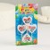 Candles for the cake on skewers "Hearts. Baba Yaga", 2.6 cm, 25 g, set 4 pcs