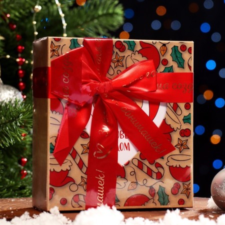 New Year's set "with a cold": cream balm, ointment, rubbish, oral cavity spray
