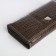 Women's wallet on a magnet, brown color