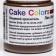 Drumic dye, dry fat -soluble Cake Colors Chocolate brown varnish, 10 g