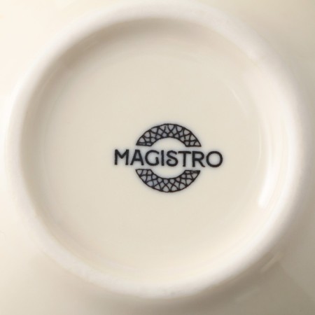 Porcelain salad Magistro Ocean, 300 ml, blue color-5