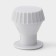 Press for the formation of tartletlets ribbed, 6.8 × 7 cm, white color