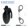 Set of policeman "Sniper", 7 items