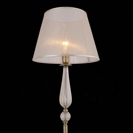 Floor lamp EVOLUCE. SL185.305.01. Grazia. 1x40 watts, E14, 38x38x151.1 cm, bronze color, transparent-2