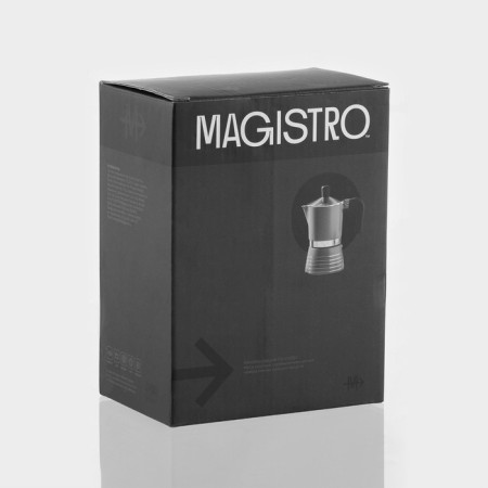 Geyserian coffee maker Magistro Moka, 3 cups, 150 ml-6