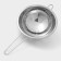 A colander made of stainless steel of a share, 2.2 l, d = 22 cm, thickness 0.3 mm, a long handle