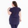 Homemade suit (tunic, breeches), blue color, size 52