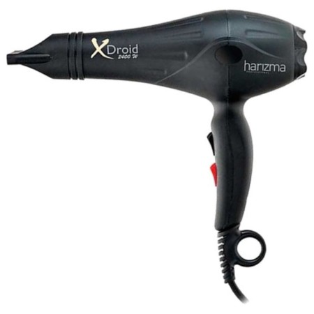Harizma H10209 X-Droid, 2400 watts, 2 speeds, 3 temperature conditions, ionization, black