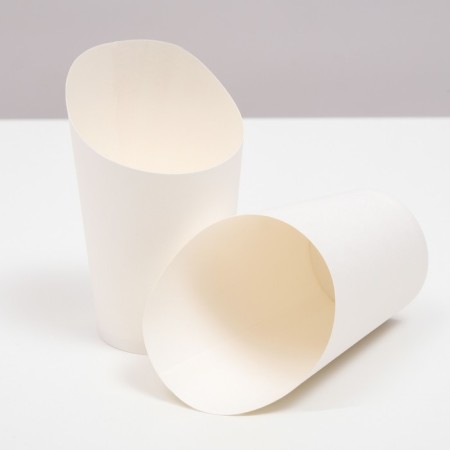 Packaging for potatoes free, white, 13.2 x 9.1 x 6 cm