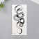 Tattoo on the body Black "Snake" mix 14x7 cm