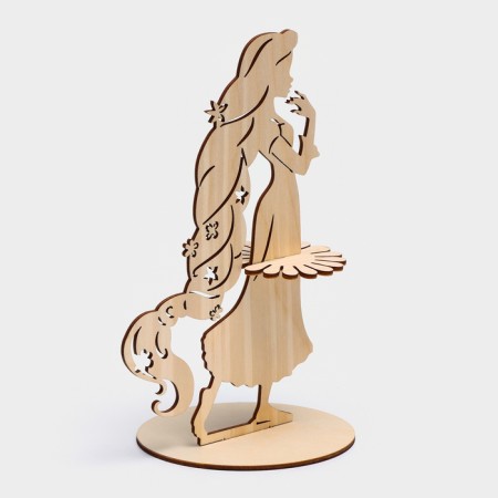 Wooden napkin "Rapunzel", 25 × 15 × 13 cm-2