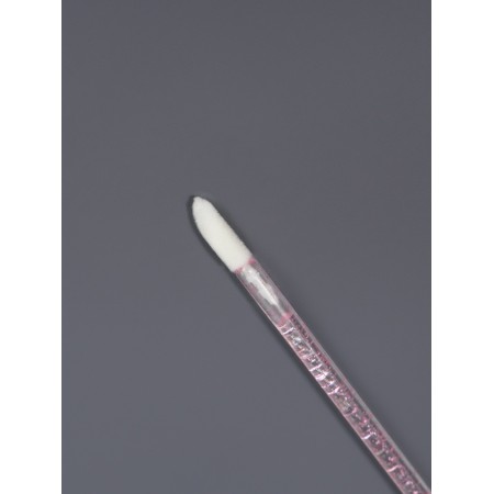Applicators for lipstick and shine, set - 10 pcs, 9 cm, pink color-5