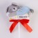 Soft toy in a bouquet "with the birth of a son" Bear on a stick