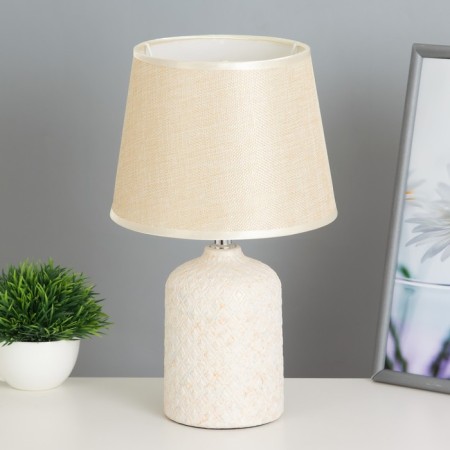 Jamma table lamp E14 40W white-beige 20x20x33 cm Risalux