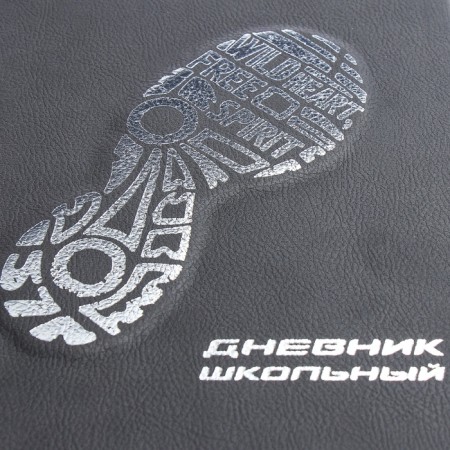 Universal Grade 1-11 Diary, 48 sheets "Traces", hard cover of artificial leather, embossing foil, liesse, OFSET block-4