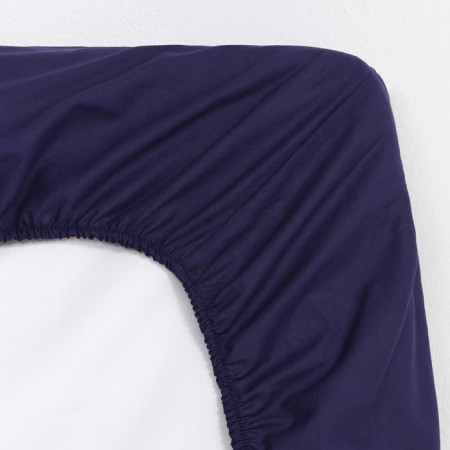 Elevnice sheet Ethel 160x200x25, Blue, 100% cotton, Poplin 125g/m2-2