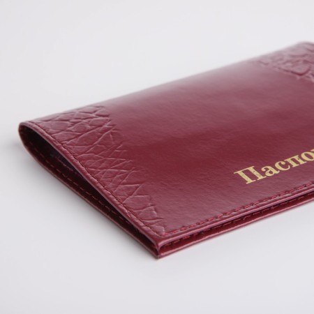 Cover for passport, lilac color-4