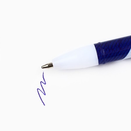 Pen Plastic with cap "February 23", blue paste 0.5 mm-1