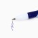 Pen Plastic with cap "February 23", blue paste 0.5 mm