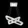 Granda chandelier 20W Led Chrome 79x79x12 cm