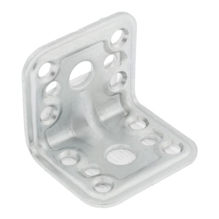 Corner Fit Tundra Krep, 40x40x50x2 mm, reinforced, zinc, 1 pc.