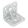 Corner Fit Tundra Krep, 40x40x50x2 mm, reinforced, zinc, 1 pc.