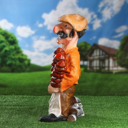 Garden figure "barbecue" stand for skewers, 55x44cm-2