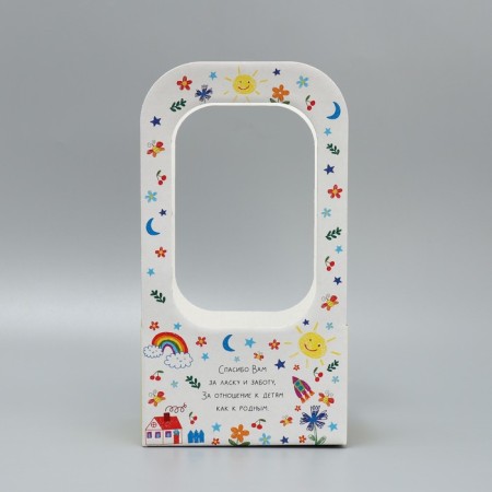 Box-Obel for Flower "Favorite Educator", 17 × 12 × 32 cm-4