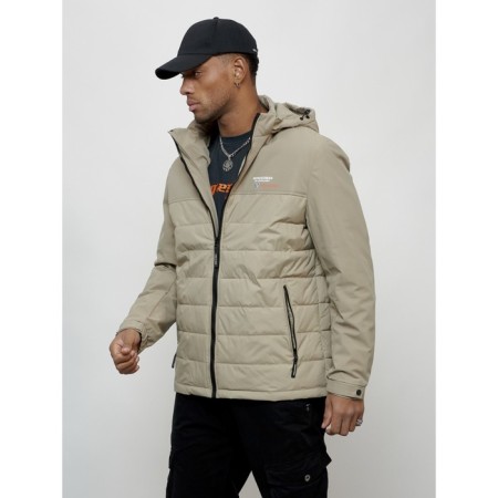 Male spring jacket, size 48, beige color-11
