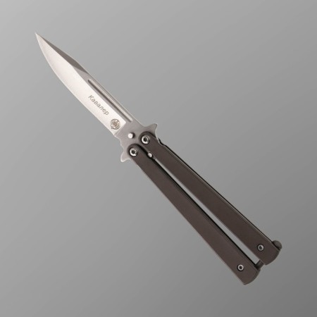 Knife -butter "Cavalier" steel - 420, handle - steel, 19 cm