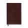 The diary is semi -dated, A5, 192 sheets, ruler, leatherette cover, gold cut, "crocodile", brown