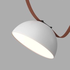 DK5560-WH+BK Lamp Belty Flow with the D220mm H117MM 48V 24W 120 ° 4000K IP20 white with black