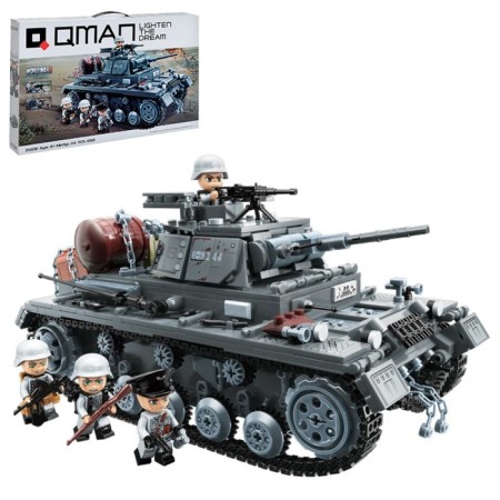 Designer Second World War “German Tank Panzeriii”, 1058 details