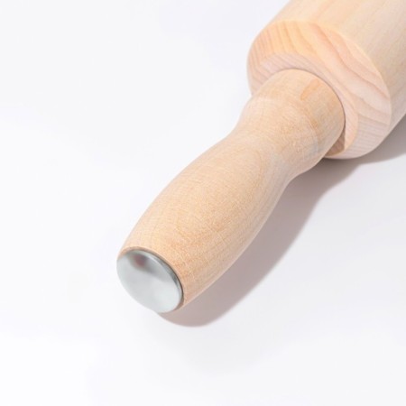 Rockbrush with rotating handles, 30x6 cm, linden-1