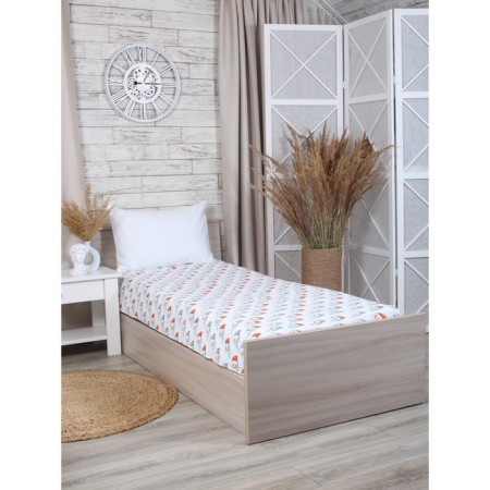 Baby sheet "balls", size 90x200 cm-2