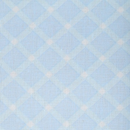 A sheet on the elastic band ATRA 140x200x20, Vichi blue calico 120g/m, HL100%-4