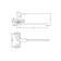 Bath mixer and shower Eleanti Elt2040, single -leaf, hose, watering can, bracket, chromium color 40737