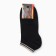 Male socks shortened, black color, rr 27